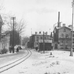 Raudtee Odra tänaval 1971