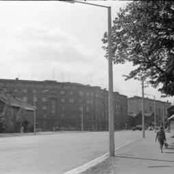 Liivalaia enne Olümpiat (hilisema hotell Olümpia kohal)