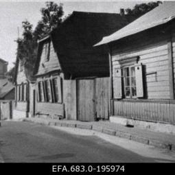 Puumajad Liivamäe tänaval 1962