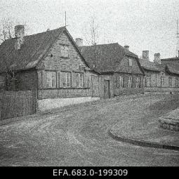 Puumajad Liivamäe tänaval 1964