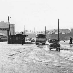 Bussijaam varasema täika asemel 1963